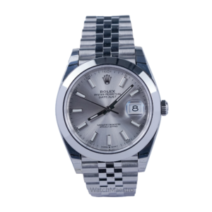 Rolex Silver Datejust 41