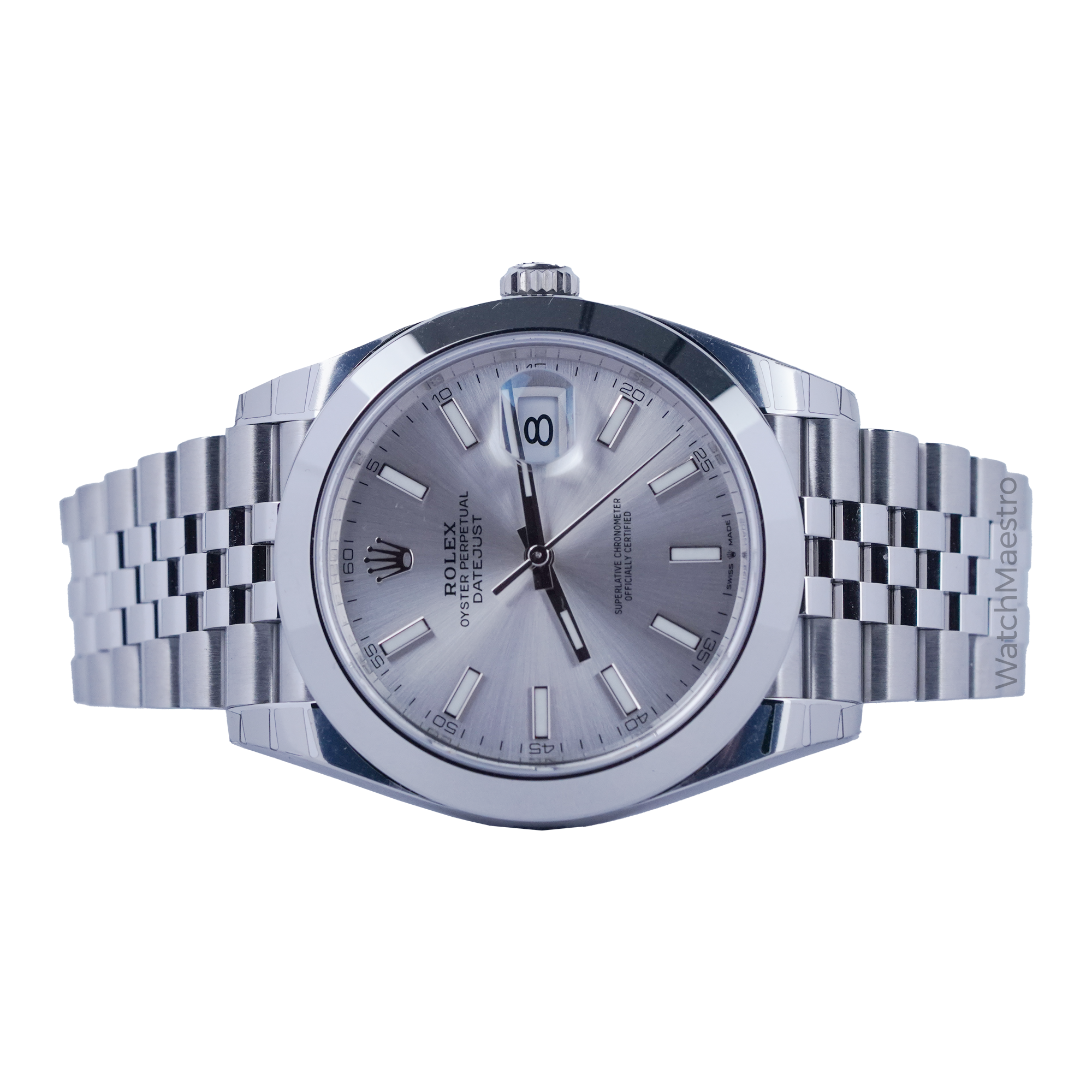 Rolex Silver Datejust 41mm