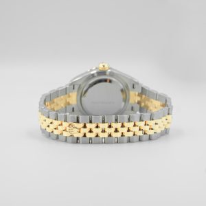 Rolex Lady-Datejust 28 Oystersteel And Yellow Gold Champagne Diamond Set Dial 279383RBR