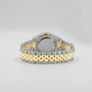 Rolex Lady-Datejust 28 Oystersteel And Yellow Gold Champagne Diamond Set Dial 279383RBR