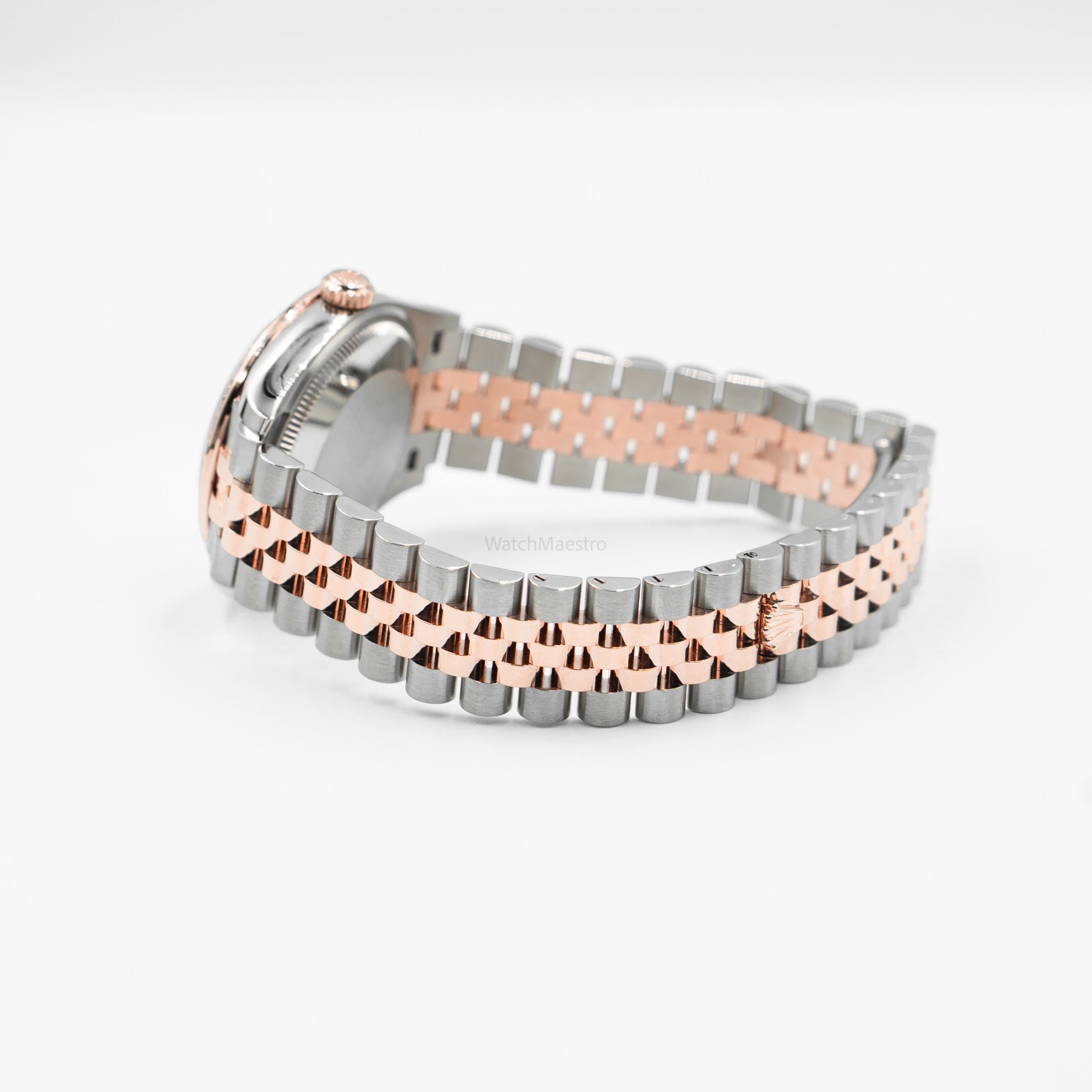 Rolex Lady-Datejust 28 Oystersteel, Everose gold and diamonds 279381RBR