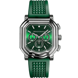 Gerald Charles Maestro 3.0 Chronograph Automatic Green 39 dial with Steel case ref. GC3.0-A-02