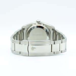 Rolex Date with white gold and steel