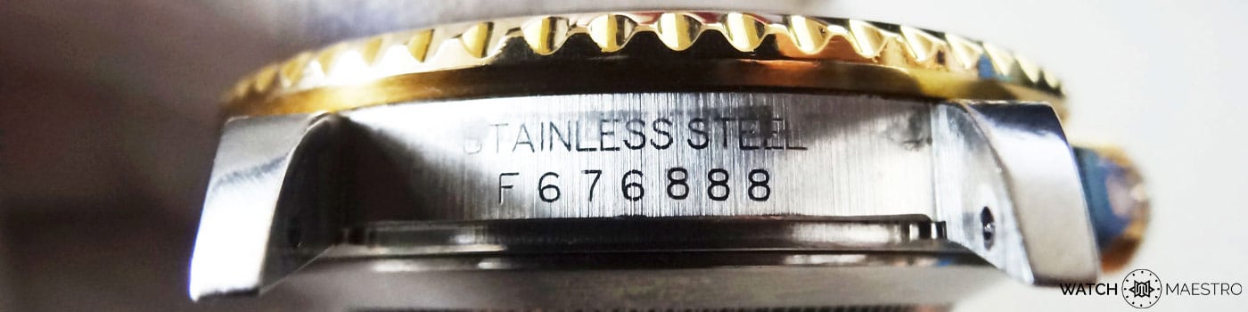 Serial numbers on Rolex