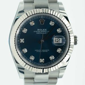 Datejust blue dial