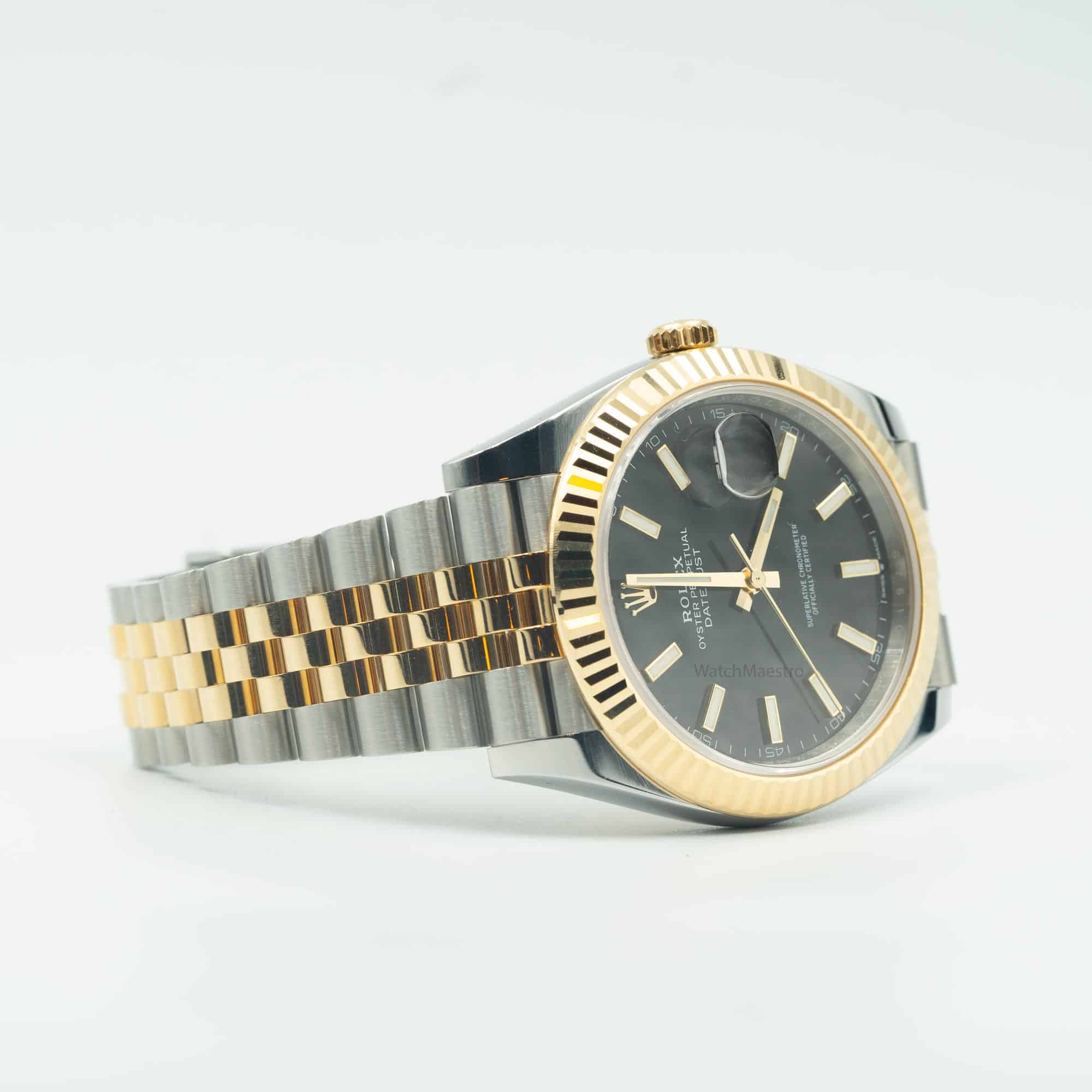 Rolex datejust Black Dial Jubilee