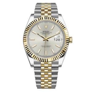 Rolex Datejust 41 silver dial