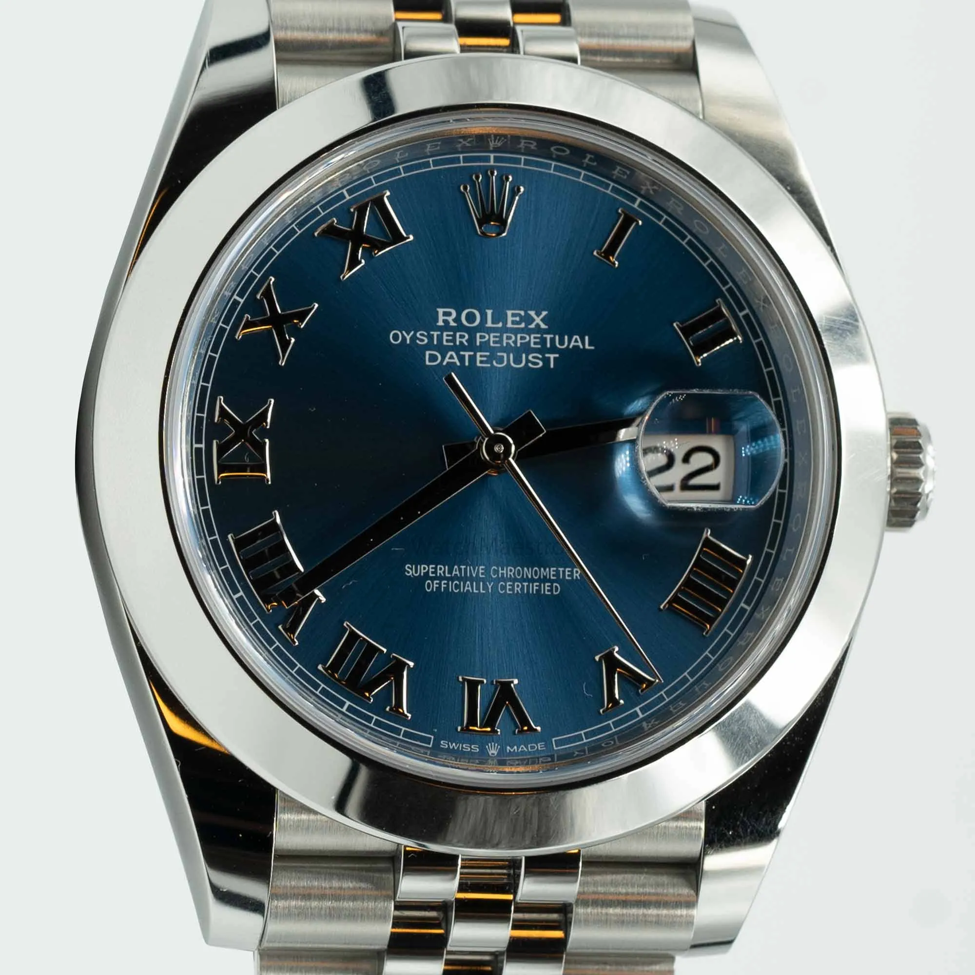 Rolex Datejust 41mm blue roman