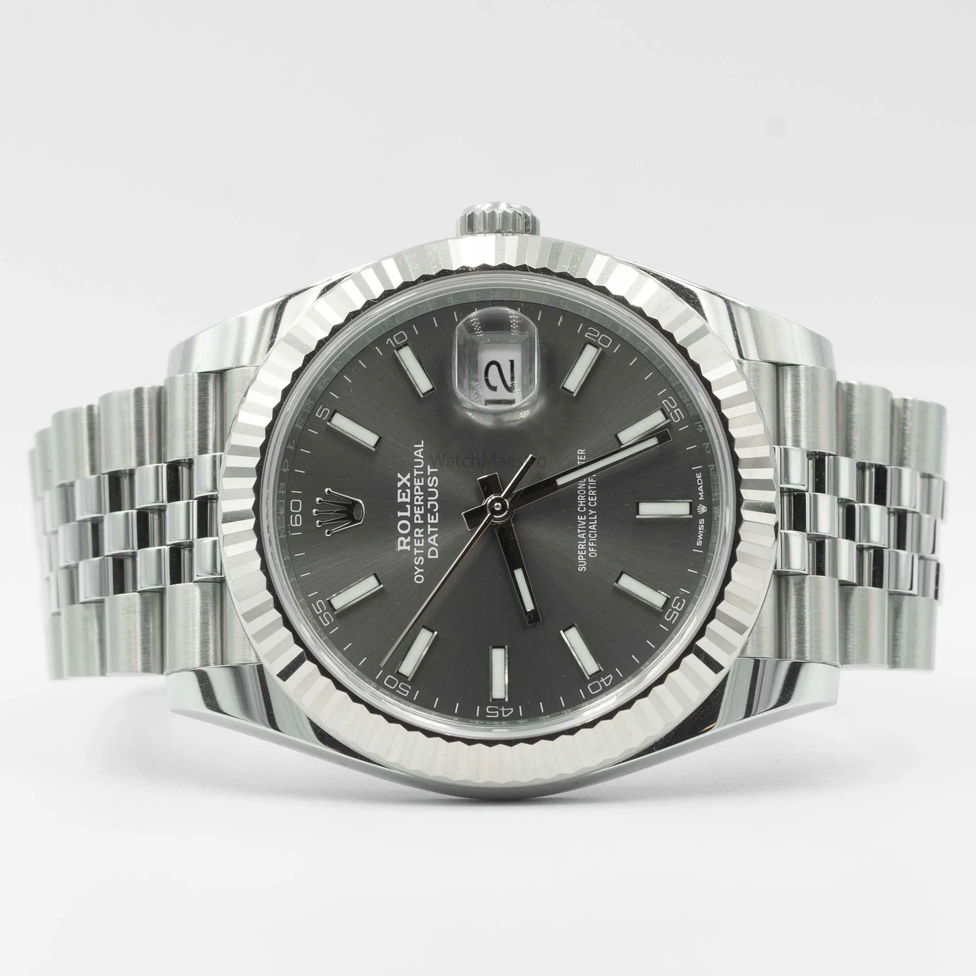 Rolex Datejust 41 Grey dial