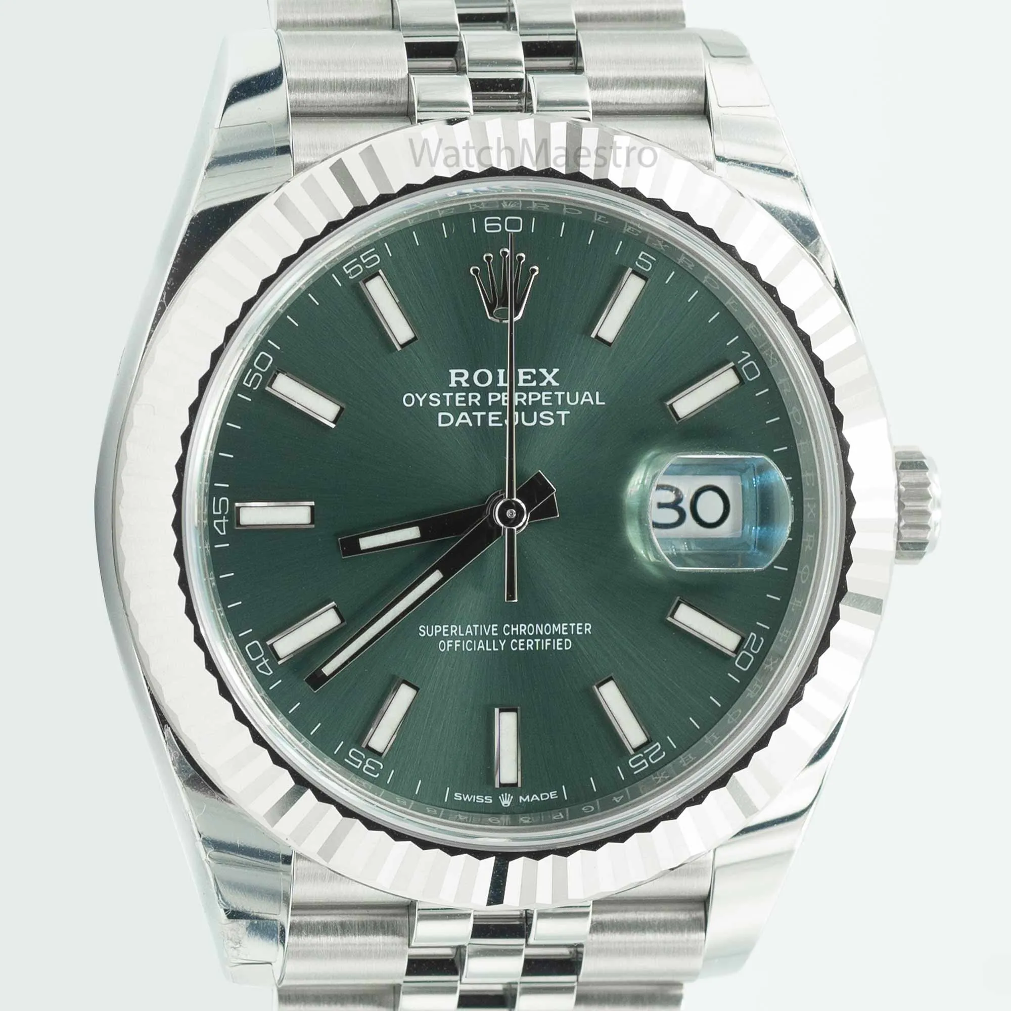 Rolex Datejust Green Dial