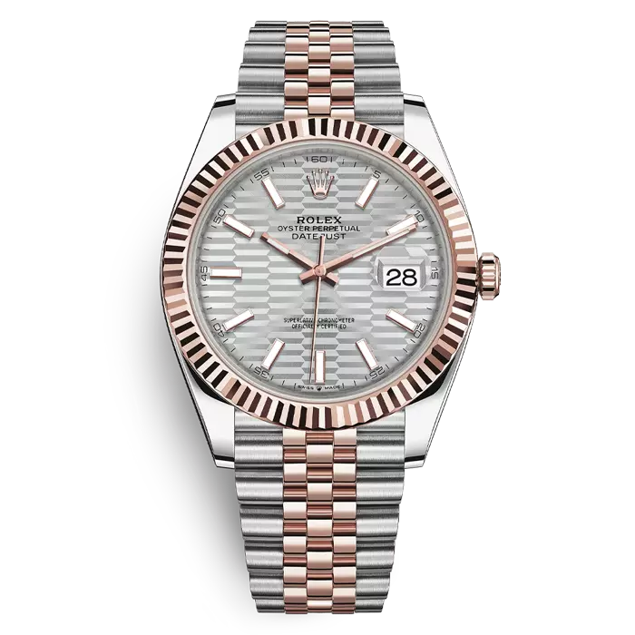 Rolex Datejust White Fluted Dial