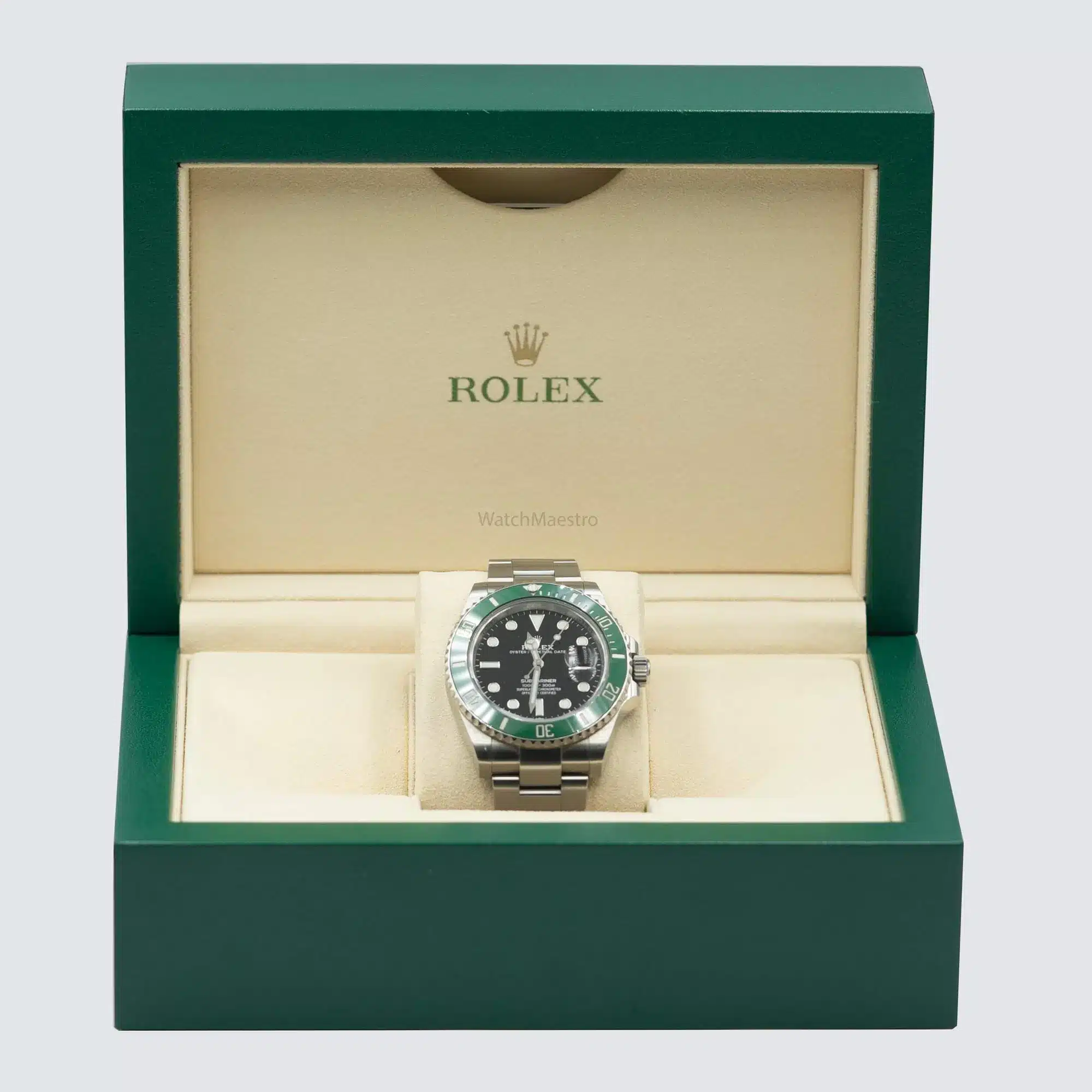 Rolex Submariner Starbucks box papers