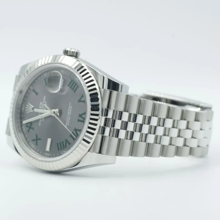 Rolex Datejust 41 Wimbledon Fluted