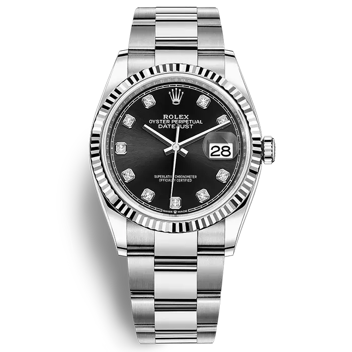 Rolex Datejust Black Diamond 36mm