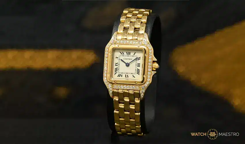 Gold Watches by Cartier