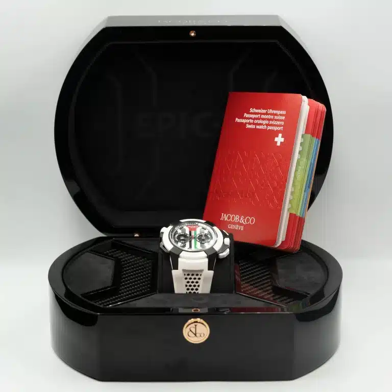 Jacob & Co Epic X UAE box and papers