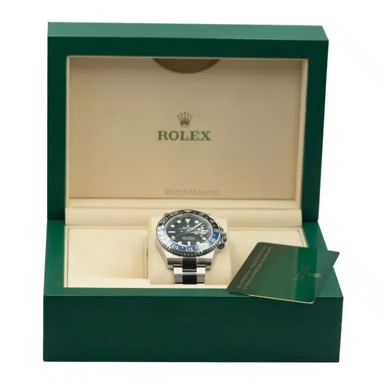 علبة وأوراق رولكس باتمان