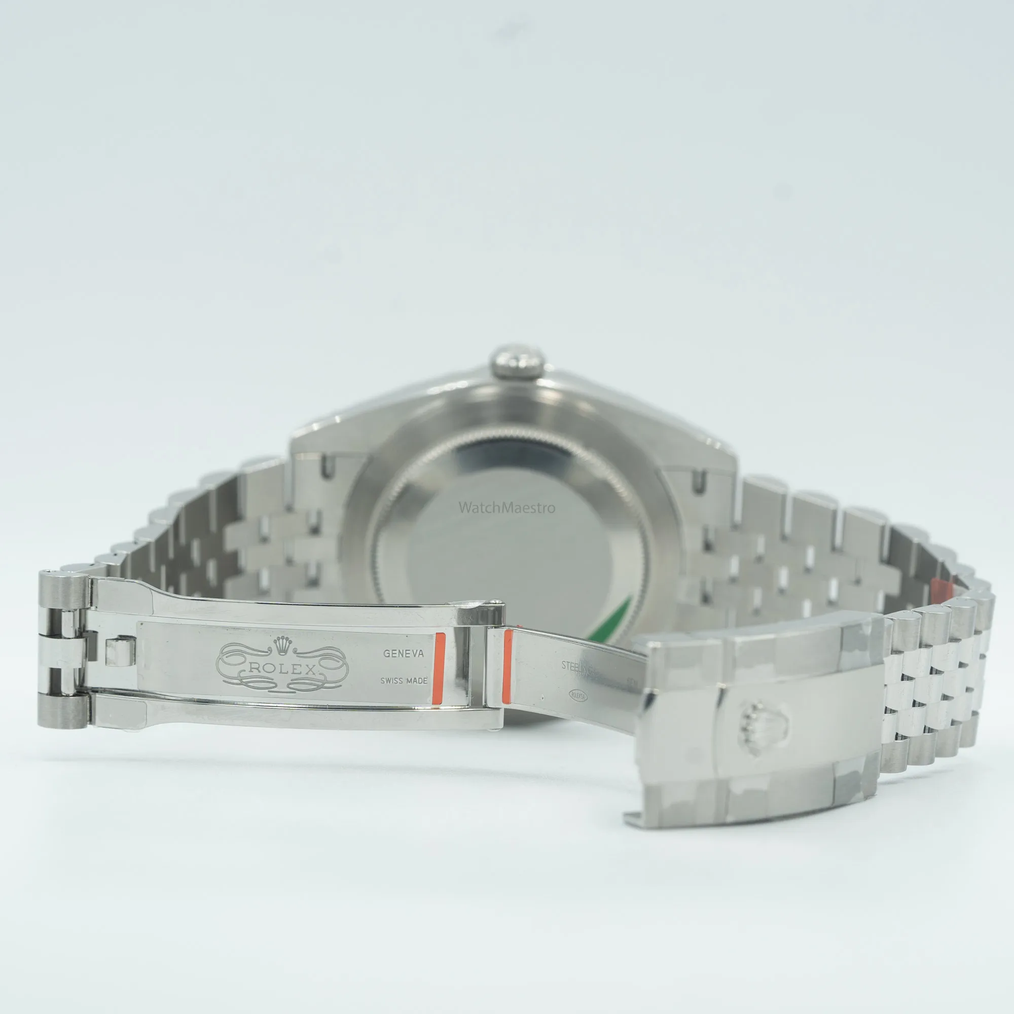 Rolex Datejust 41 Mint Green with stickers