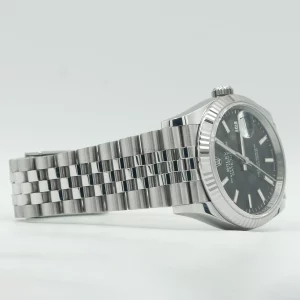 Rolex Datejust Black Dial 36mm Jubilee