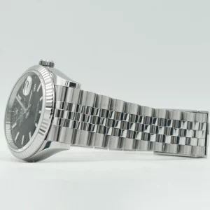 Rolex Datejust Black Dial 36mm Jubilee bracelet