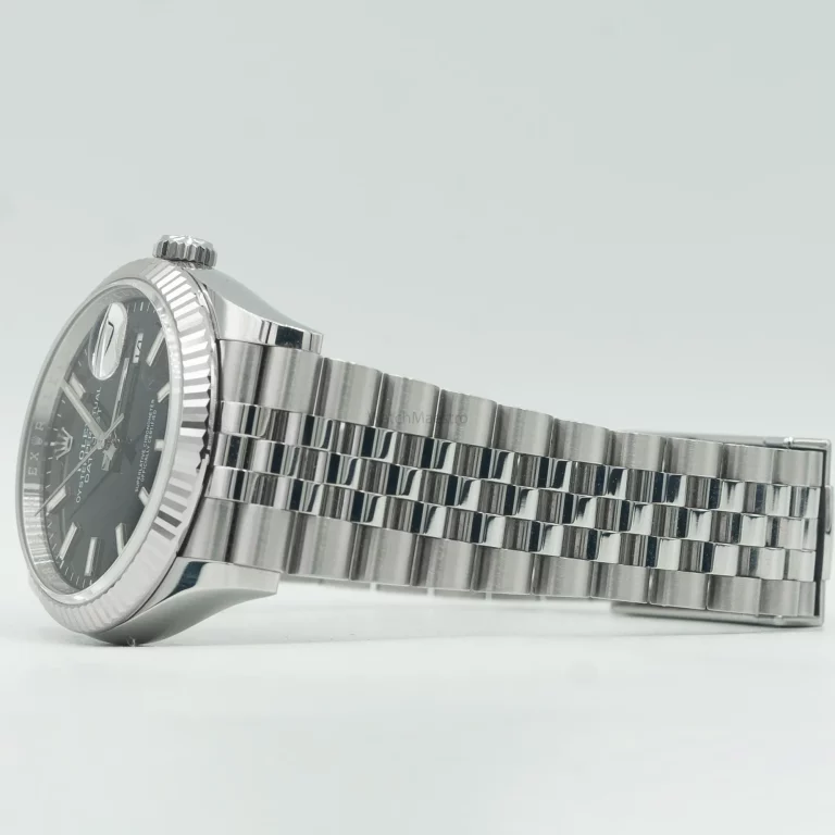 Rolex Datejust Black Dial 36mm Jubilee bracelet