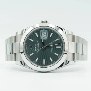 Rolex Datejust Green Motif