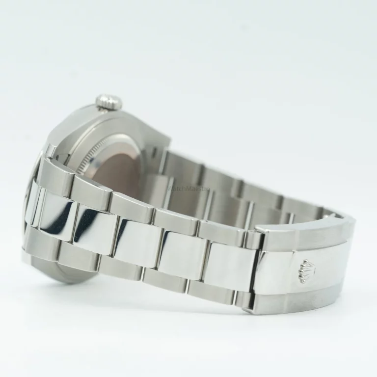 Rolex Datejust Green Motif Steel