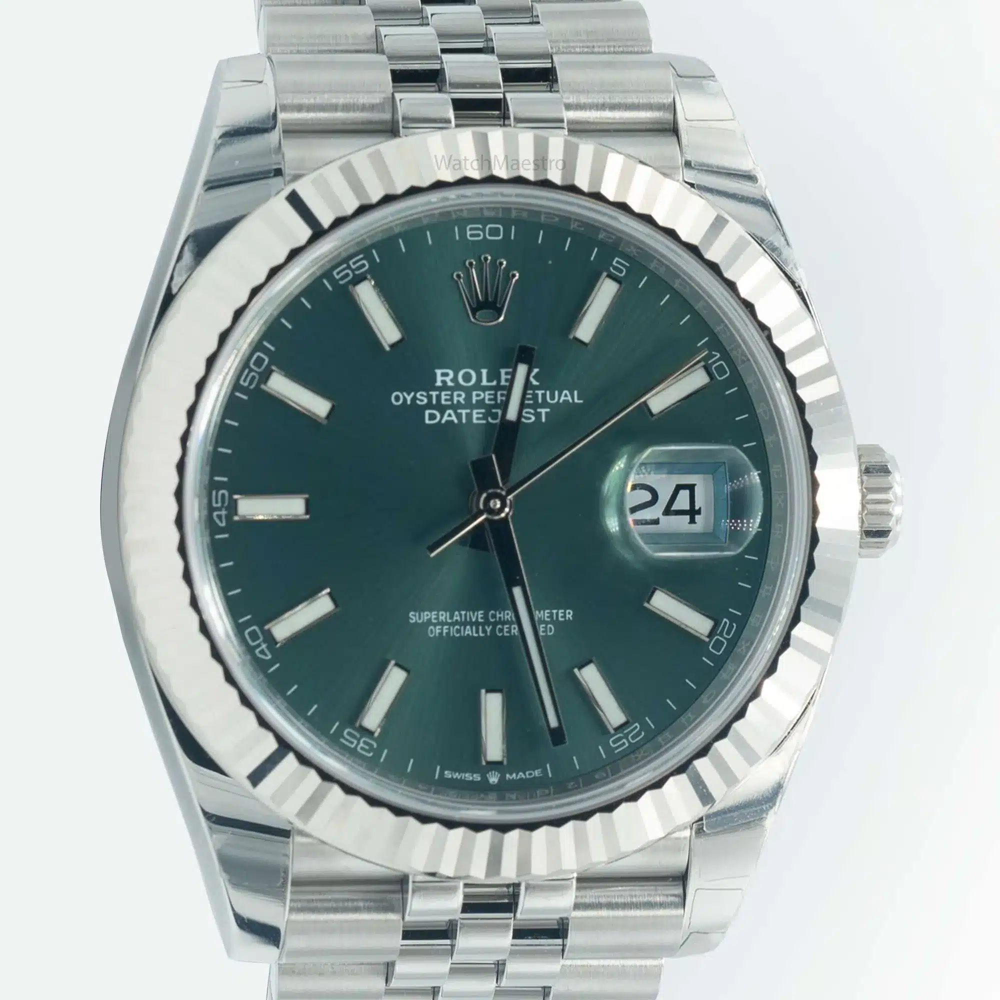 Rolex Datejust Mint Green