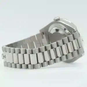 Rolex Day-Date II diamond dial bezel