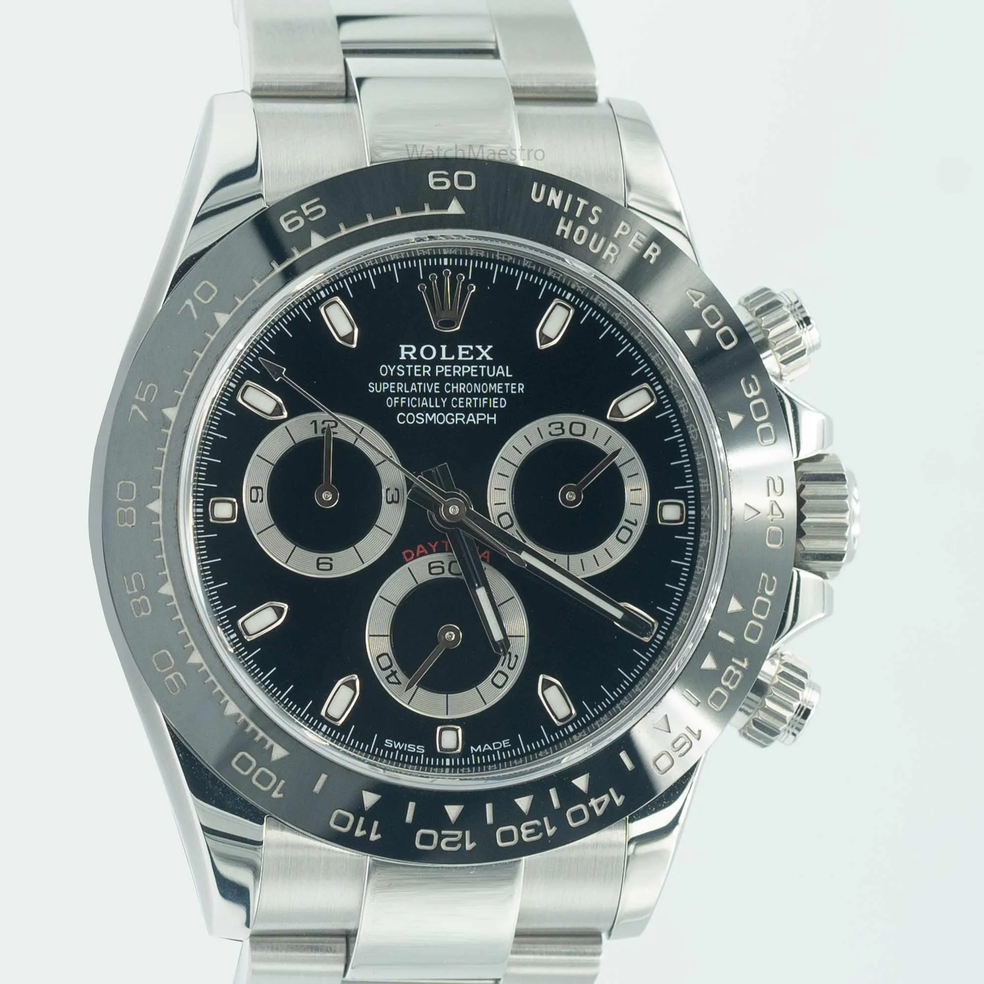 Rolex Daytona Black Dial