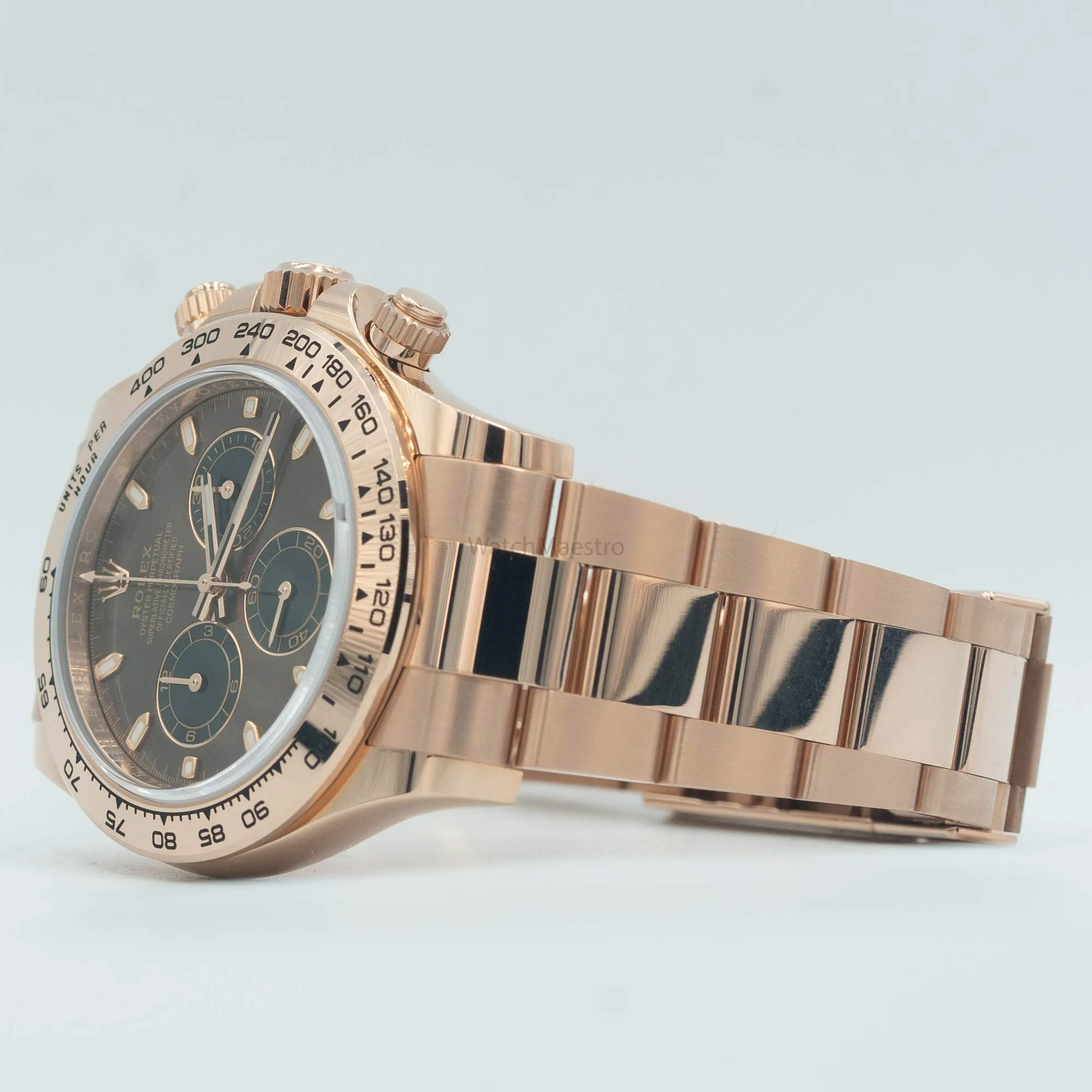 Rolex Daytona Rose Gold Chocolate Dial 40mm