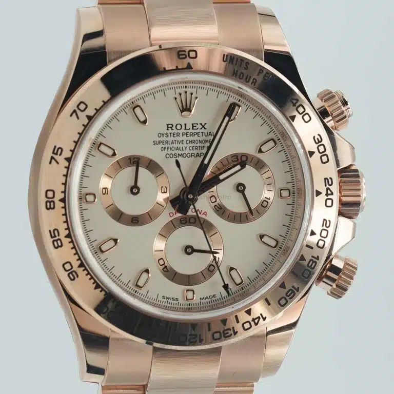 Rolex Daytona Rose Gold Ivory White