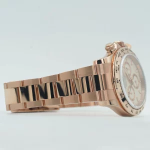 Rolex Daytona Rose Gold Ivory White Dial
