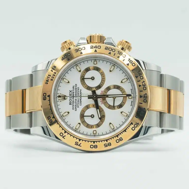 Rolex Daytona Two Tone White