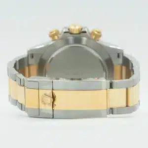 Rolex Daytona Two Tone White Dial yellow gold