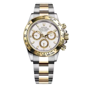 Rolex Daytona two tone white dial product
