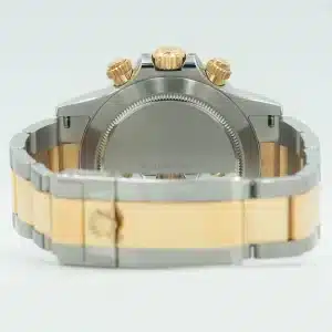 Rolex Daytona yellow gold Two Tone White Dial