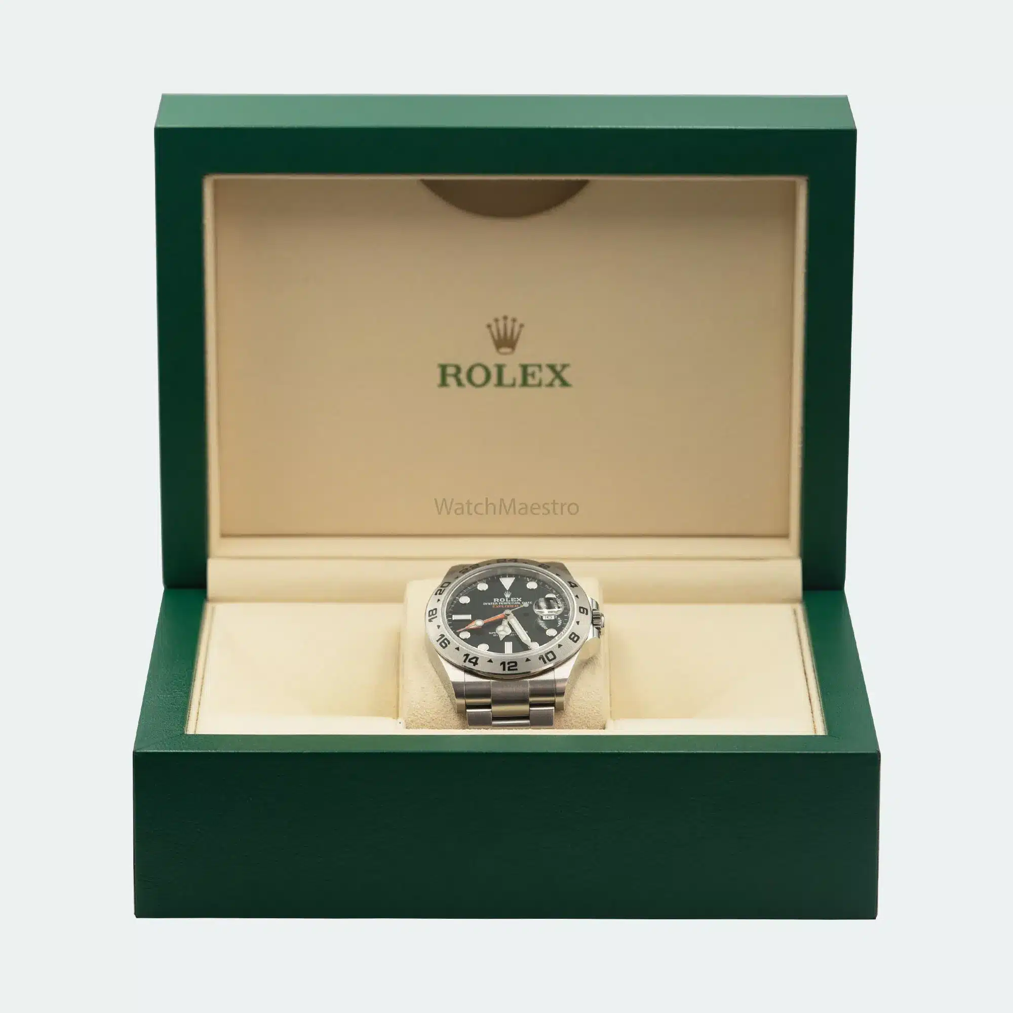 Rolex Explorer II box and papers