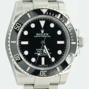 rolex submariner no date black bezel 114060