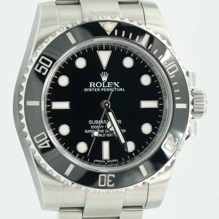 rolex submariner no date black bezel 114060