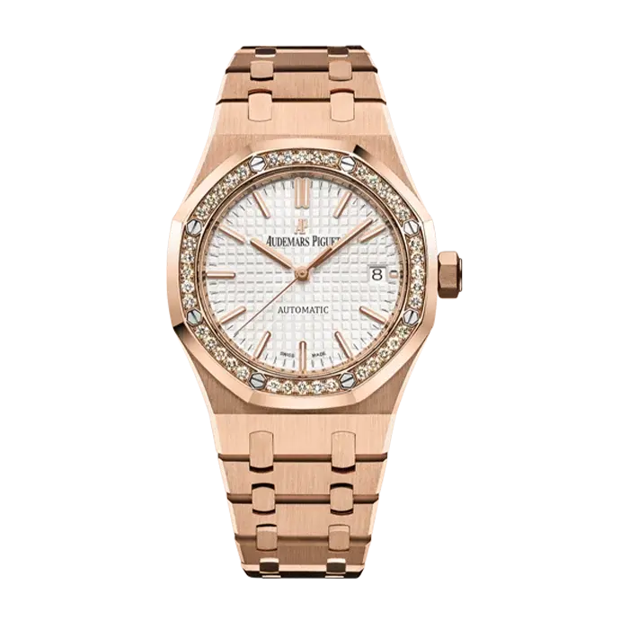 AP Rose Gold 37mm White Product