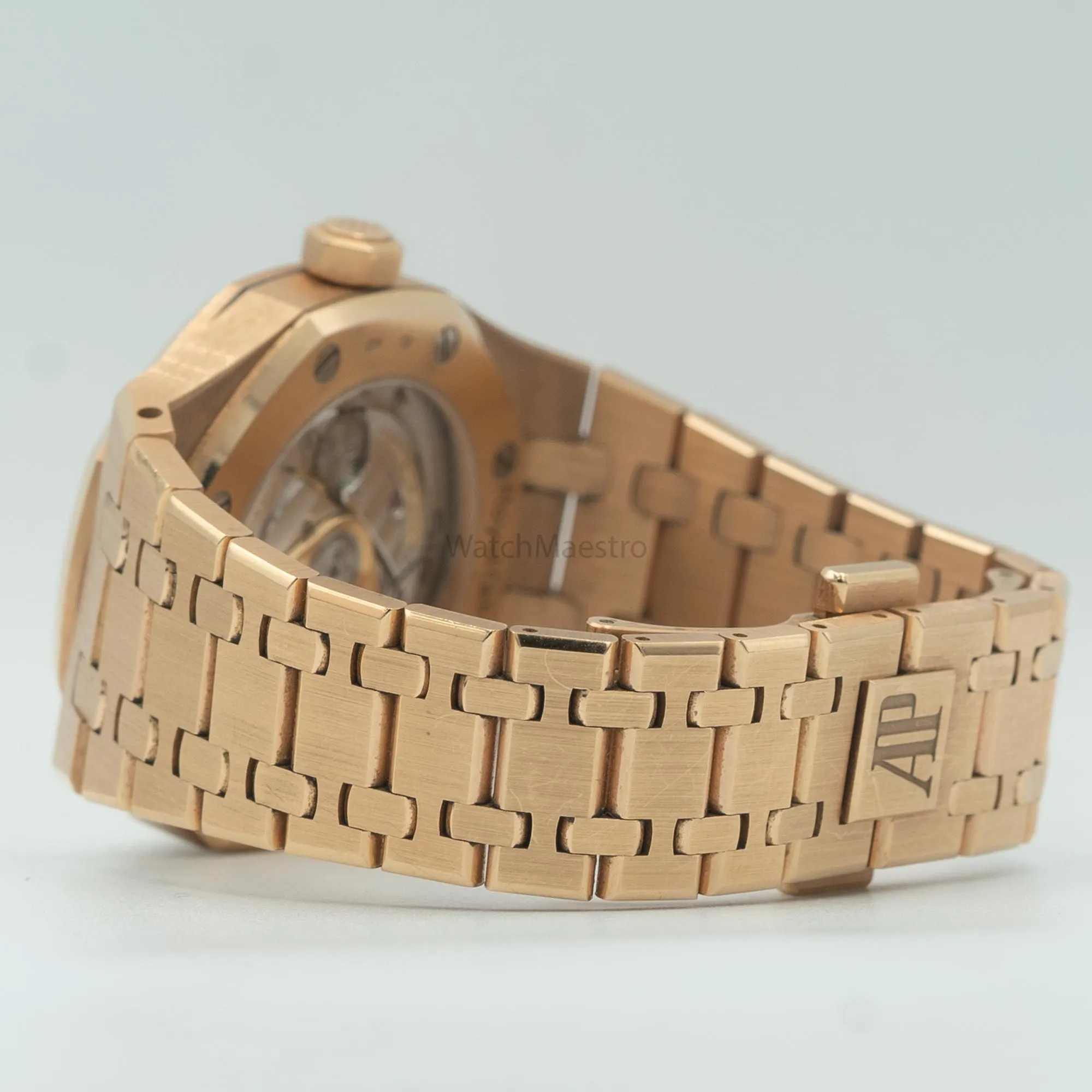 AP Royal Oak Rose Gold 37mm with diamonds