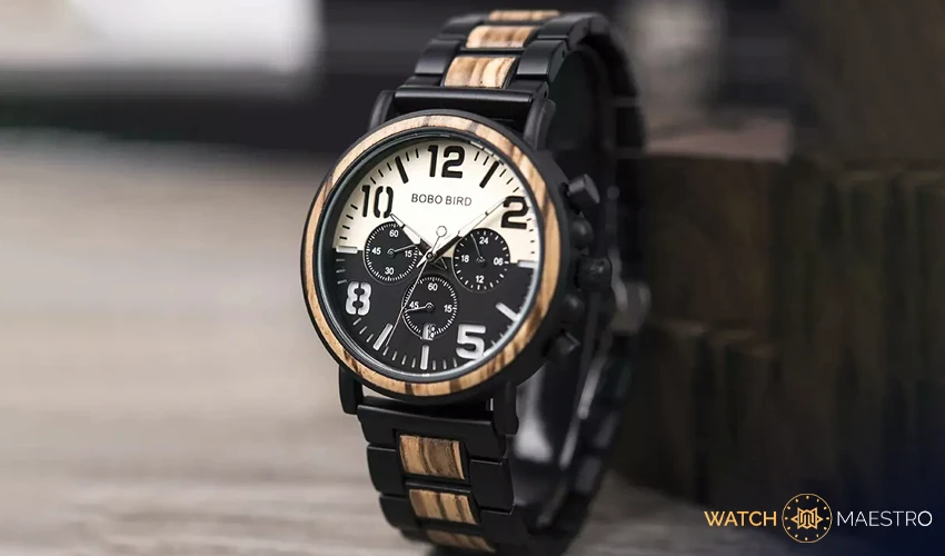 Bobo Bird Wooden Wrist Watch