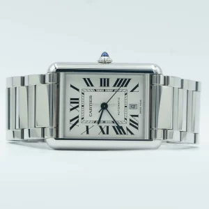 Cartier Tank Must Silver Roman Dial