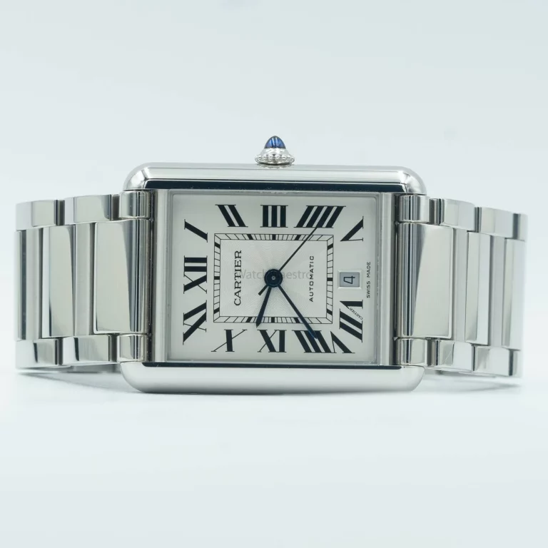 Cartier Tank Must Silver Roman Dial