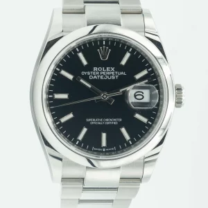 Rolex Datejust 36mm Black Dial