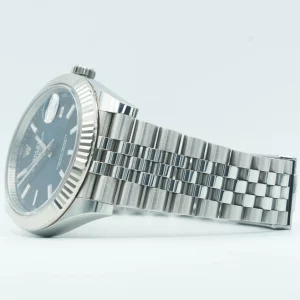 Rolex Datejust 41 Blue Dial Jubilee