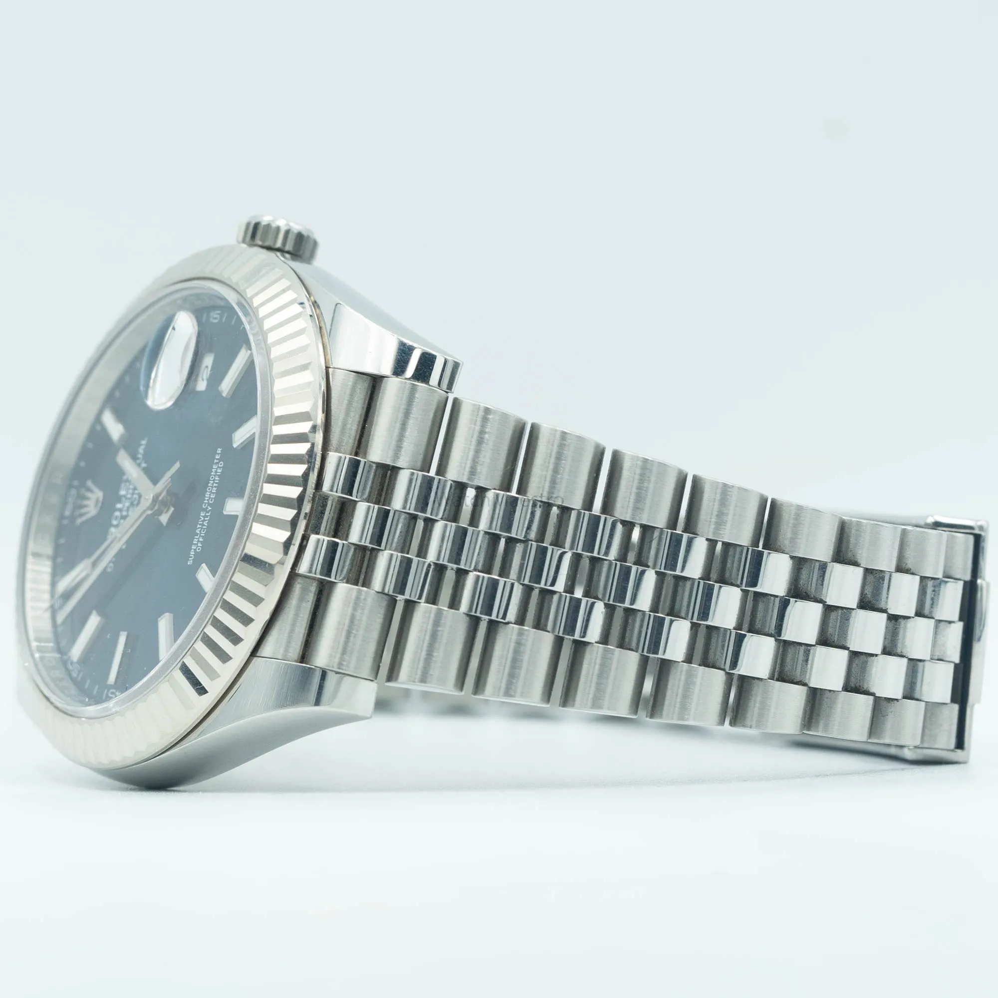 Rolex Datejust 41 Blue Dial Jubilee