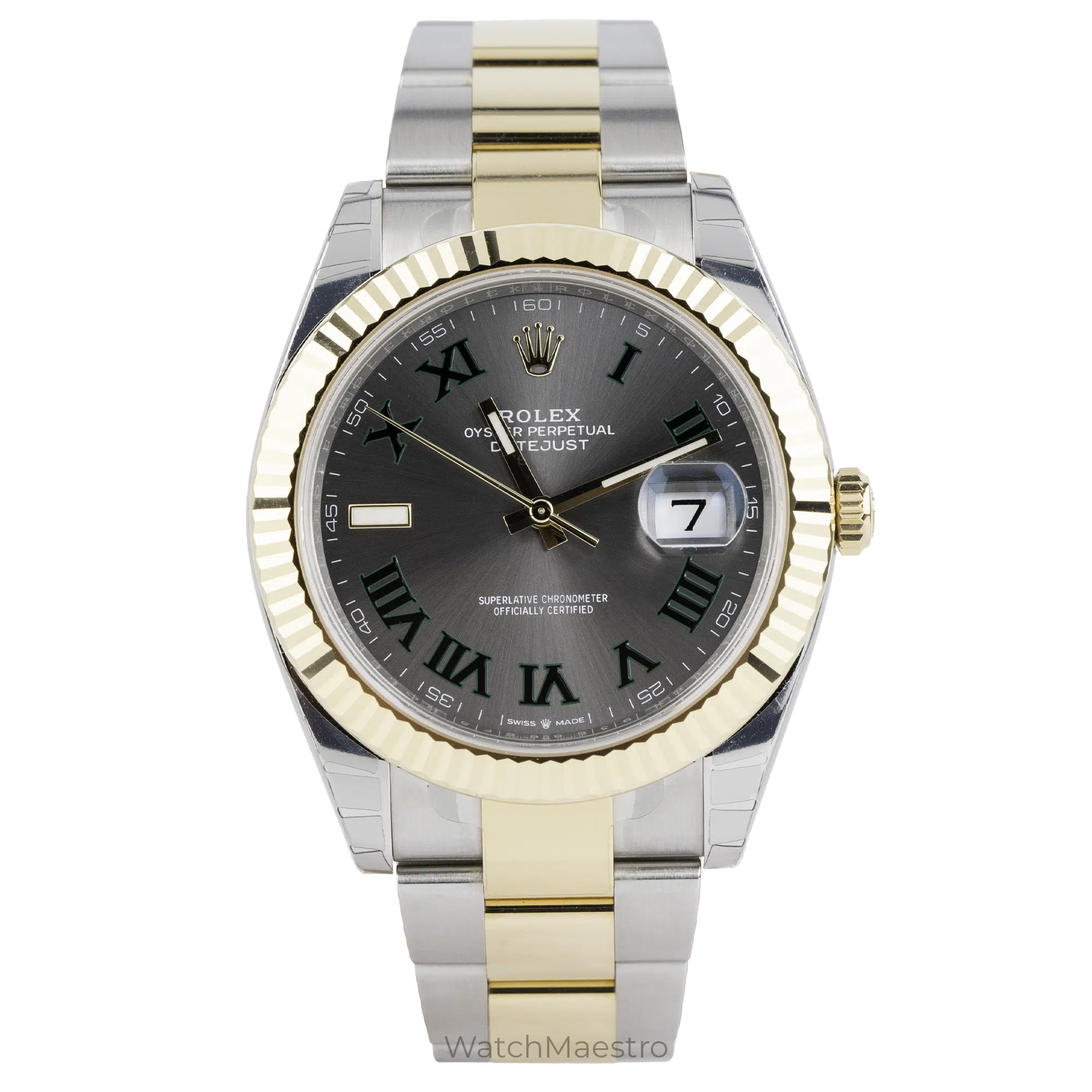 Rolex Datejust 41 Yellow Gold Wimbledon 1