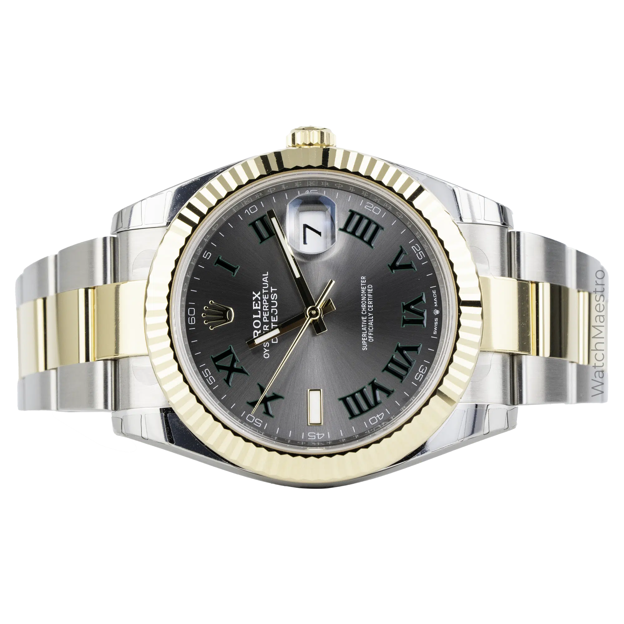 Rolex Datejust 41 Yellow Gold Wimbledon 2